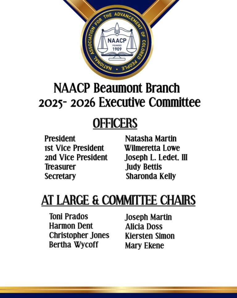 NAACP Executive Committee 2025-26